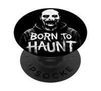 Punk Goth Born to Haunt Gothic Dark Horror Grunge Graphic PopSockets Adhesive PopGrip