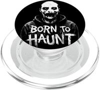 Punk Goth Born to Haunt Gothic Dark Horror Grunge Graphic PopSockets PopGrip for MagSafe