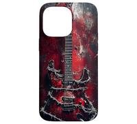 Punk Grunge Electric Guitar Art Case for iPhone 14 Pro Max
