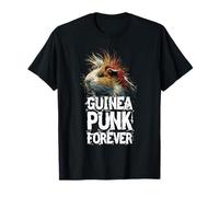 Punk Guinea Pig with Mohawk T-Shirt