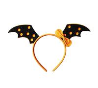 Punk Halloween Live Broadcast Hairband Women Students Photoshoot Hairband Bat Wing Shape Headbands Multiple Color Bat Wing Ha