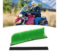 Punk-Inspired Cockscomb Helmet Accessory for Motorcyclists Seeking Distinctive Visual Identity on the Road (orange)