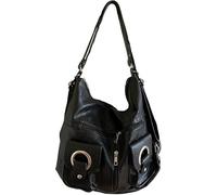 Punk Messenger Bag | Stretch Bags For Women Leather | Shoulder With Large Capacity Under Arm For Keys Cell Phone