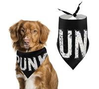 Punk Music Rock Pet Bandana Dogs Triangle Scarf Cats Handkerchief Puppy Costume