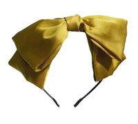 Punk Oversized Hair Hoop Vintage Hairband For Rock Concerts Bows Dark Bowknot Headpiece Unisex Wear