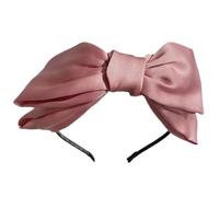 Punk Oversized Hair Hoop Vintage Hairband For Rock Concerts Bows Dark Bowknot Headpiece Unisex Wear