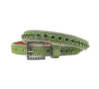 Punk PU Waist Belt Heavy Duty Hip Hop Glittering Belt Waistband Glinting Buckle With Encrusted Rhinestones Rhinestones Belts For Women Men For Dresses Girls