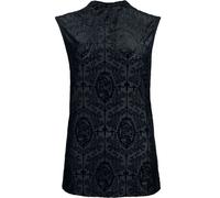 Punk Rave Goth Vest Vest black XXL-3XL