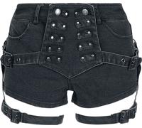Punk Rave Stretch Shorts Shorts black XL