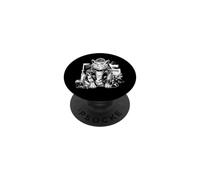 Punk Rock Cat Grunge Y2k Emo Goth Kitten Gothic Music Rocker PopSockets Adhesive PopGrip
