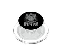 Punk Rock Cat Grunge Y2k Emo Goth Kitten Gothic Music Rocker PopSockets PopGrip for MagSafe