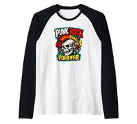 Punk Rock Forever - Vintage Punk Raglan Baseball Tee