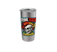 Punk Rock Forever - Vintage Punk Stainless Steel Insulated Tumbler