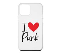 Punk Rock I Love Punk Punker Rocker 80s 90s Plaid Street Oi Case for iPhone 12 mini