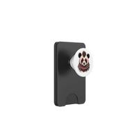 Punk Rock Panda s Rebel Animal Lover s Retro Mohawk PopSockets PopWallet for MagSafe