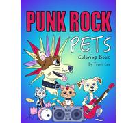 Punk Rock Pets Coloring Book