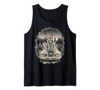 Punk Rock Raccoon Old Car City Vintage Urban Trash Panda Tank Top