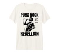 Punk Rock Rebellion Defy Resist Rebel Premium T-Shirt