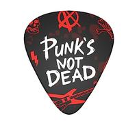 Punk rock set skull punks not dead words red black Bass Celluloid Guitar Plectrums Luxury Guitar Picks Cool Guitar Picks Custom Guitar Picks Fashion Guitar pick