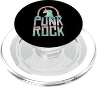 Punk Rock Unicorn Cute Rainbow Funny Vintage Music Band PopSockets PopGrip for MagSafe