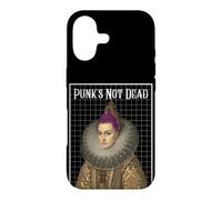 Punk Rock Vintage Renaissance Art Style Punk's Not Dead Case for iPhone 17