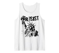Punk Rock Vive La Resistance Freedom Resistance Protest Tank Top