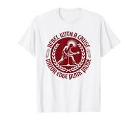 Punk Rocker Razor Edge Pride Value Graphic T-Shirt, Men, White, M