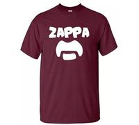 Punk Skull Biker Glam Rock Band Irish Punk Stiff Rock Sham Frank Zappa T-Shirt Top(Maroon,XXL)
