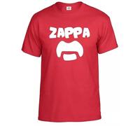 Punk Skull Biker Glam Rock Band Irish Punk Stiff Rock Sham Frank Zappa T-Shirt Top(Red,XXL)