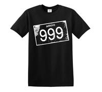 Punk Skull Biker Glam Rock Band Irish Punk Stiff Rock Sham T-Shirt Top (Black, 3XL)
