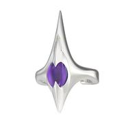 Punk Spikes Rings Adjustable Opening Unique Fit Dark Fashion Alloy Metal Gothic Accessory