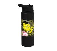 Punk Spongebob Squarepants Bring The Noise! Stainless Steel Insulated Water Bottle