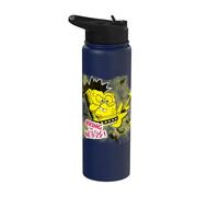 Punk Spongebob Squarepants Bring The Noise! Stainless Steel Insulated Water Bottle