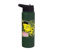 Punk Spongebob Squarepants Bring The Noise! Stainless Steel Insulated Water Bottle
