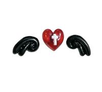 Punk Stud Earrings for Cartilage Helixes Tragus Ear Bone Nails Piercing Jewellery Everyday Wear Body Accessory Angel Wings Earrings, one size, As described