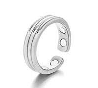 Punk Trendy Magnetic Therapy Weight Loss Ring for Women Men Anti Snoring Rings Power Slimming Burning Fat Health Care Jewelry-RI22Y0300-4