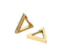 Punk Triangle Shape Hoop Earrings Female Gold Color Geometry Earrings for Women Fashion Party Jewelry Gift 2025