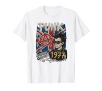 Punk Value Graphic T-Shirt, Men, White, XL