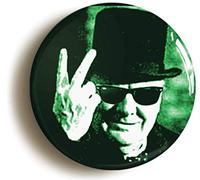 PUNK WINSTON CHURCHILL VICTORY SIGN BADGE BUTTON PIN (Size is 1inch/25mm diameter)