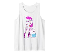 Punk Woman with Pink Mohawk Kindness Tank Top