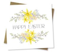 Punkcards - Easter Cards, Easter Wishes Greeting Card, Happy Easter Card, Religious Card for Friend or Family, Made in UK