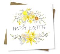 Punkcards - Easter Cards, Easter Wishes Greeting Card, Happy Easter Card, Religious Card for Friend or Family, Made in UK