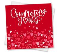 Punkcards - Valentine’s Card For Him, Valentines Card For Her, Husband Valentines Day Card, Completely Yours
