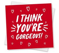 Punkcards, Valentine’s Day Card, Valentines Card Wife, Valentine’s Card For Her, I Think You’re Gorgeous!
