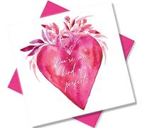 Punkcards - Valentine's Card For Wife - ‘You’re my kind of perfect’ - Valentines Card Husband - Romantic Valentines Cards Wife - Valentines Card for Him - Valentines Cards