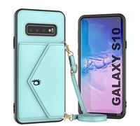 Punkcase for Galaxy S10 [Sparkle Series] [Mint Green]