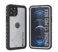 Punkcase for iPhone 13 Pro Max Waterproof Case [StudStar Series] [Slim Fit] [IP68 Certified] [Shockproof] [Dirtproof] [Snowproof] 360 Full Body Armor Cover For iPhone 13 Pro Max (6.7") (2021) [White]