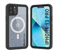 Punkcase for iPhone 13 Pro Waterproof Case [Extreme Mag Series] [Slim Fit] [IP68 Certified] [Shockproof] [Snowproof] Armor Cover W/Built in Screen Protector for iPhone 13 Pro (6.1") (2021) (Black)