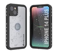 PunkCase for iPhone 14 Plus Waterproof Case [StudStar Series] [Slim Fit] [IP68 Certified] [Shockproof] [Dirtproof] [Snowproof] 360 Full Body Armor Cover For iPhone 14 Plus (6.7") (2022) [White]