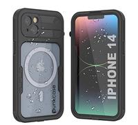 PunkCase For iPhone 14 Waterproof Case [Alpine 2.0 Series] [Slim Fit] [IP68 Certified] [Shockproof] Armor Cover W/Built in Screen Protector For iPhone 14 (6.1") (2022) [Black]